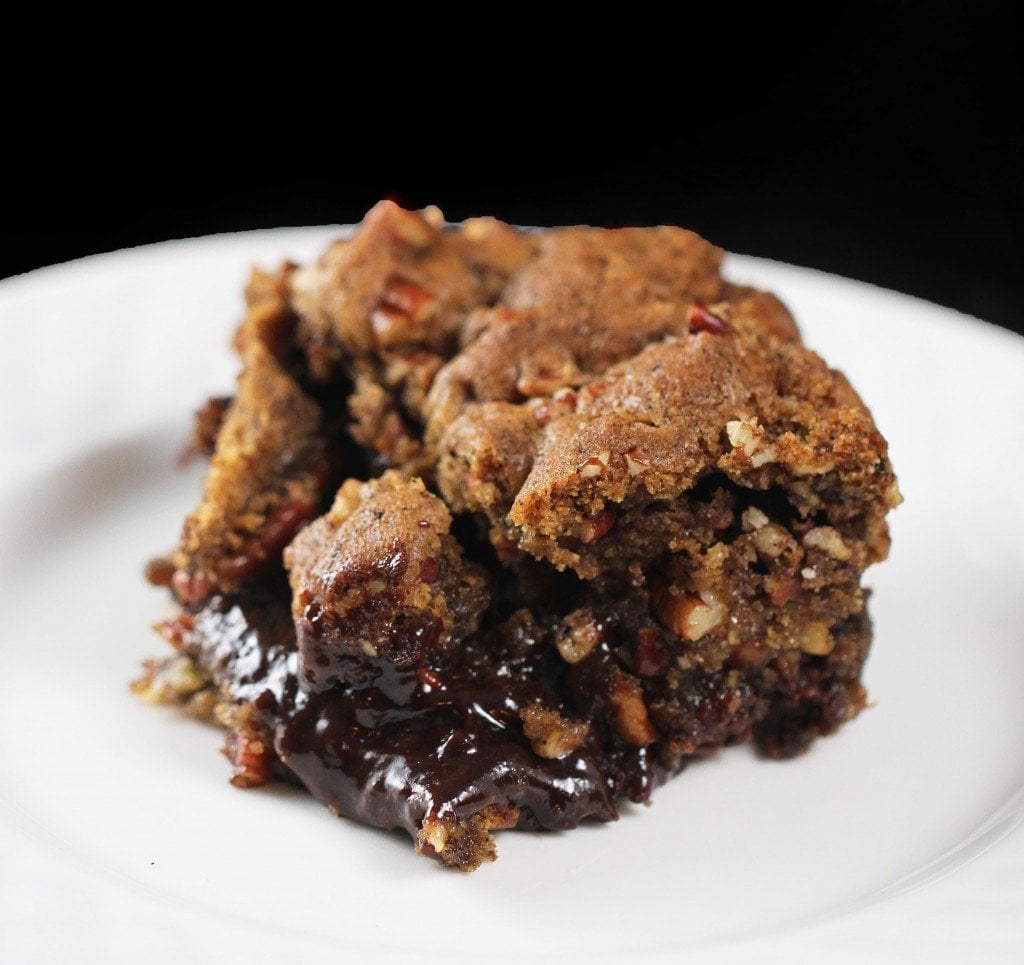 Black Bottom praline pecan bars