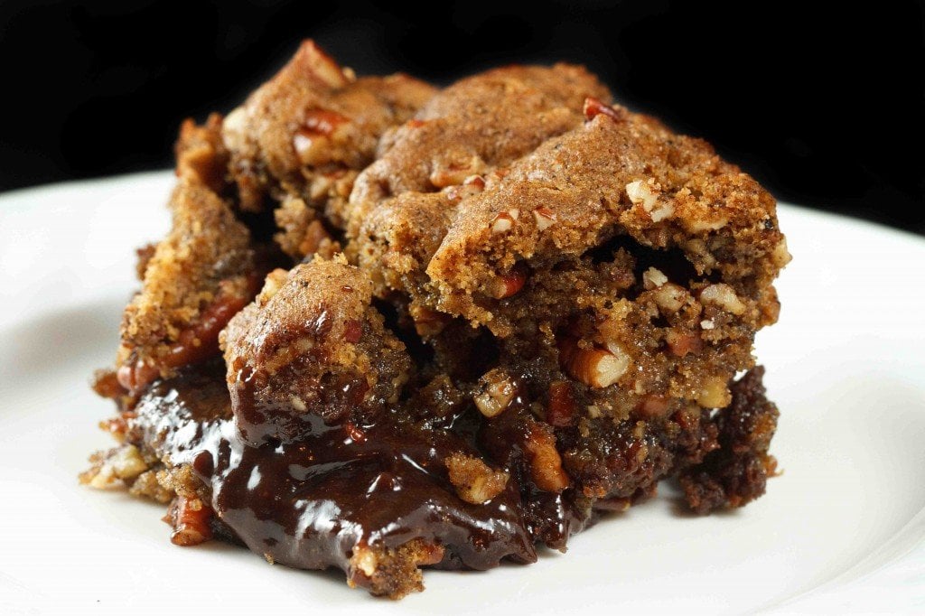 Black Bottom Praline pecan bars