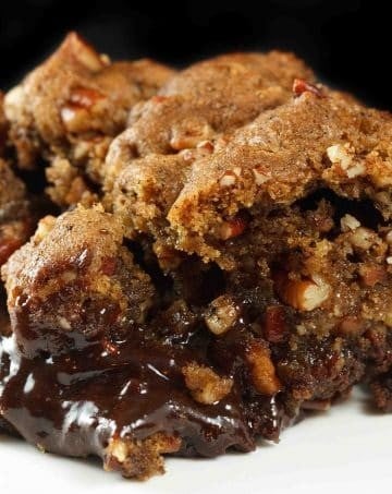 Black Bottom Praline pecan bars