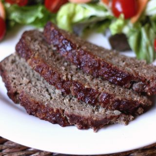 Meatloaf with a Balsamic Glaze