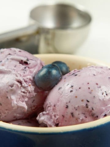 Blueberry Cheesecake and Very Cherry Gelato