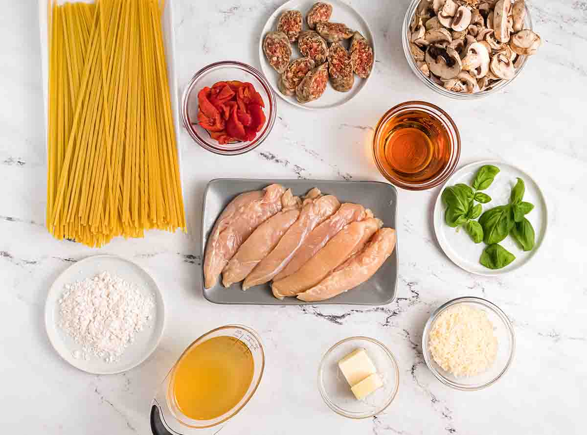 ingredients to make Tuscan Chicken