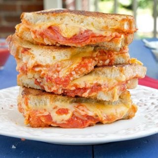 Pepperoni Pizza Grilled Cheese