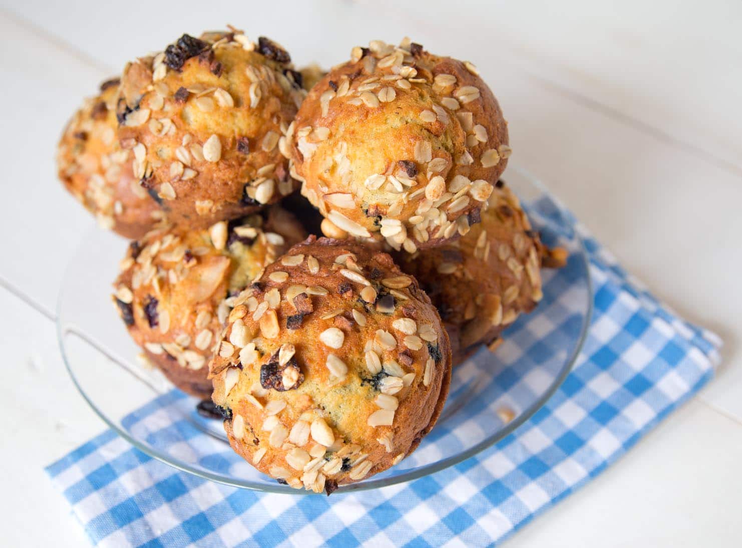 Healthy and Delicious Blueberry Muesli Muffins Recipe - Chef Dennis