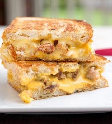 Sweet Sausage Grilled Cheese