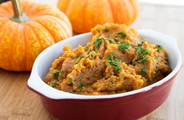 Mashed Apple Butter Sweet Potatoes , Thanksgiving Recipes