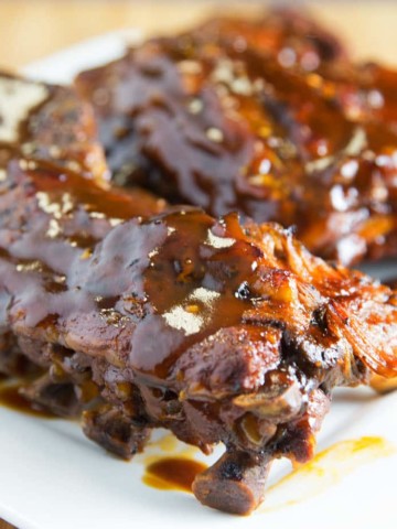 Slow Cooker Ginger Beer Barbecue Ribs 2