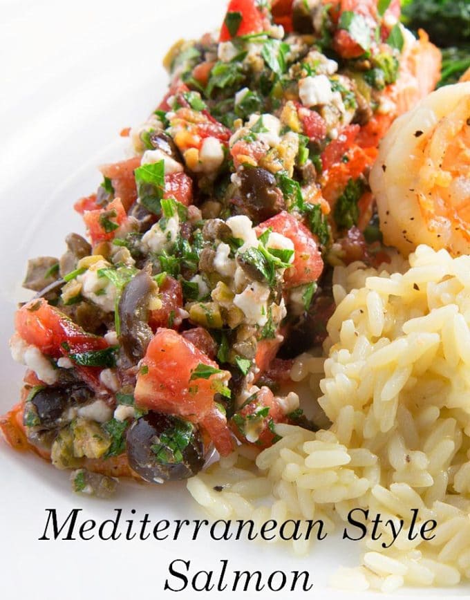Mediterranean Style Salmon Recipe - Chef Dennis