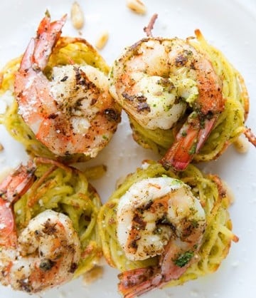 Pasta Nests, Pam cooking spray