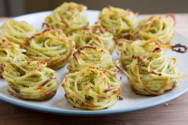 Pasta Nests, Pam Cooking Spray