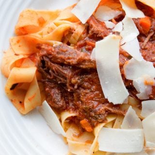 Wild Boar Ragu, Pappardelle