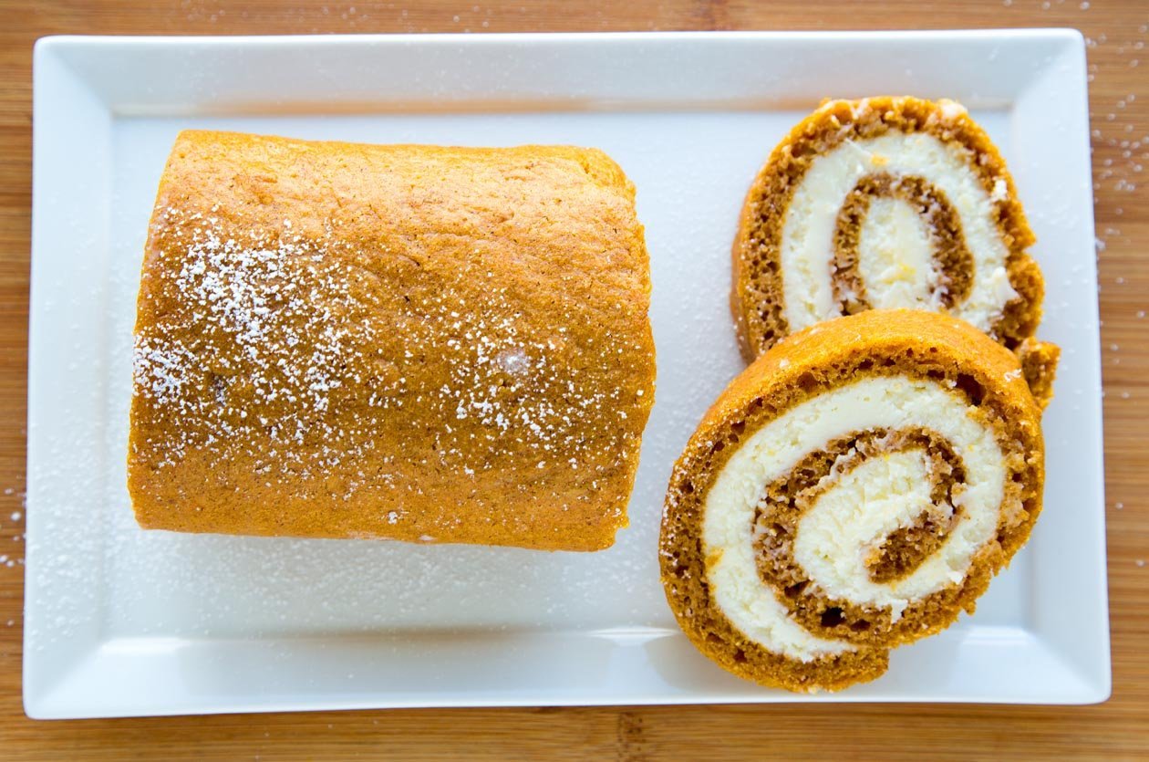 The Most Amazing Gluten Free Pumpkin Roll Recipe