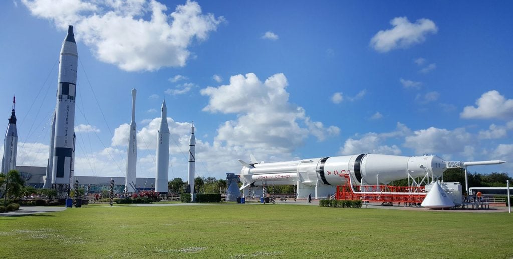 Nasa, Rocket Garden, Kennedy Space Center, Cape Canaveral