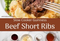 Pinterest image for beef short ribs