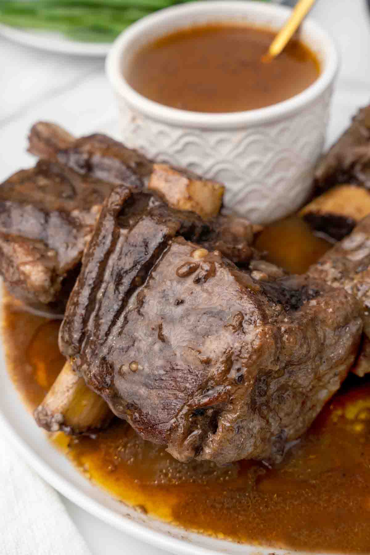 Crockpot Red Wine Braised Short Ribs • Salt & Lavender