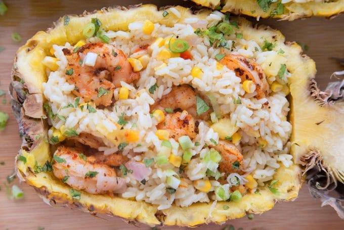 Pineapple Shrimp Luau