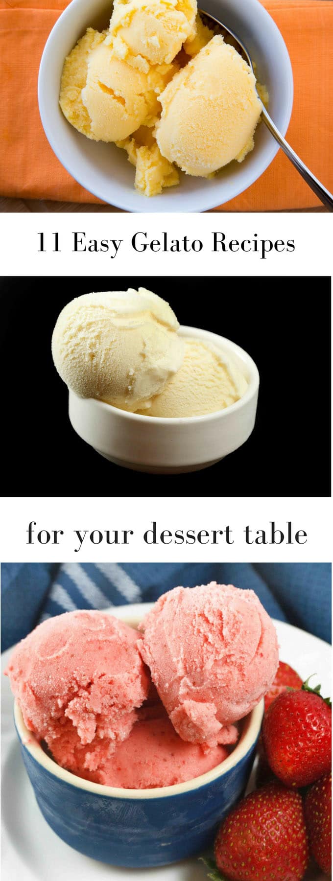 Gelato or ice cream, it’s the perfect addition to your dessert table, you’ll love my easy recipes and so will your guests.