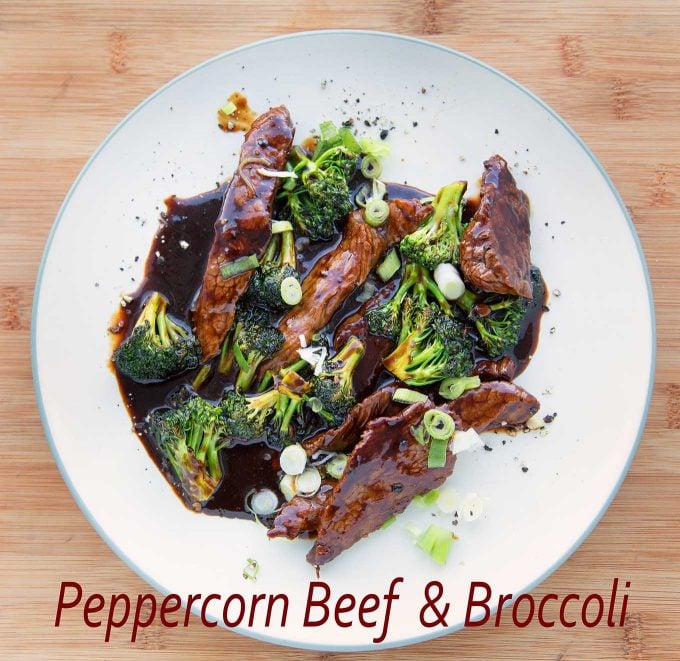 Asian Style Peppercorn Beef & Broccoli