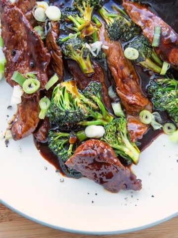 Asian Style Peppercorn Beef & Broccoli