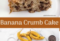 Pinterest images for banana crumb cake