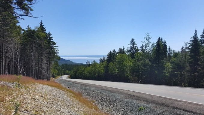 view of Bay of Fundy National Park