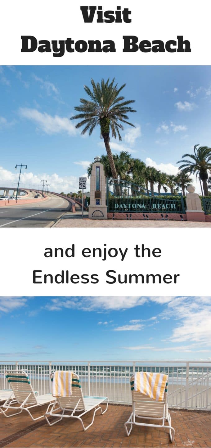  Visit Daytona Beach in the fall or winter and enjoy the Endless Summer.