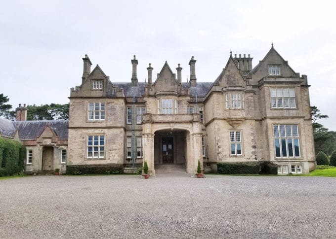 view looking towards the front of Muckross House