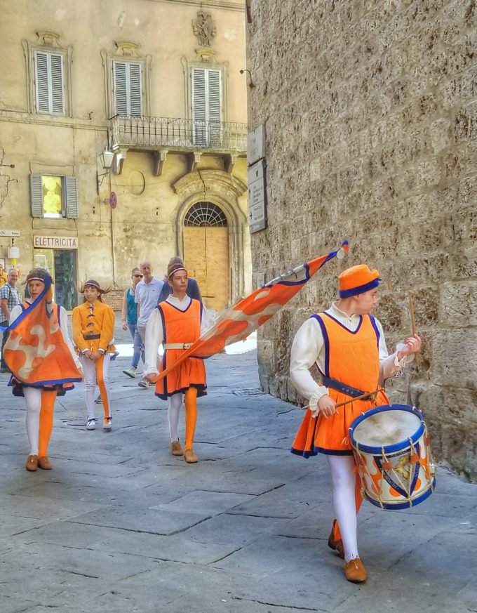 procession for the Palio in Sienna on our Collette travel tour