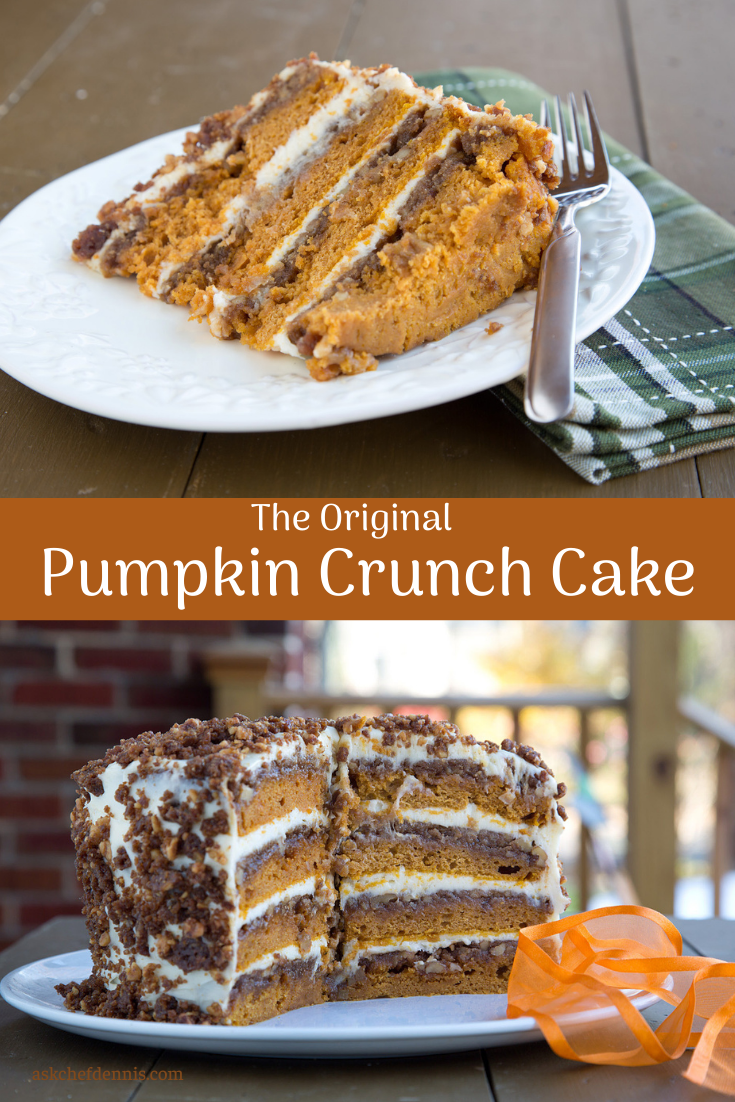 The Original Pumpkin Crunch Cake Recipe - Chef Dennis