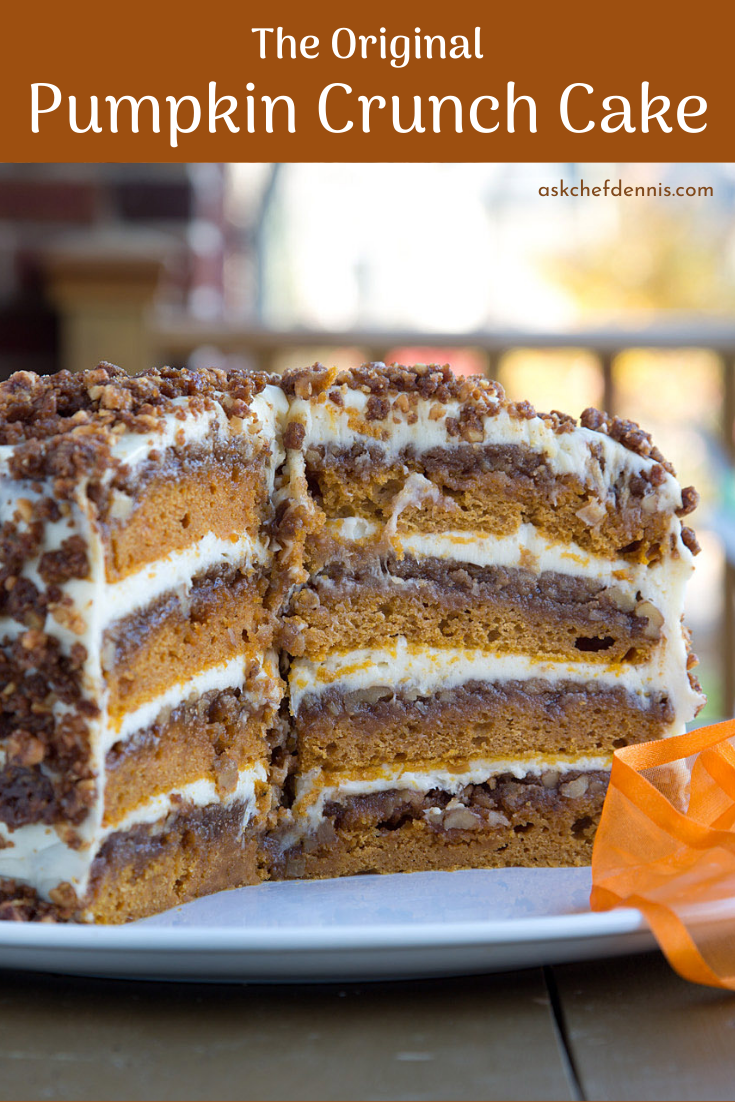 The Original Pumpkin Crunch Cake Recipe - Chef Dennis