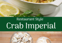 pinterest image for crab imperial