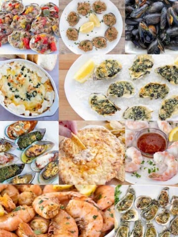 10 best seafood appetizer collage