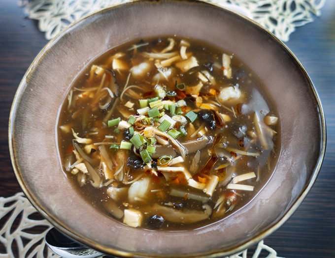 szechuan Hot and sour soup