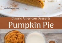pinterest image for pumpkin pie