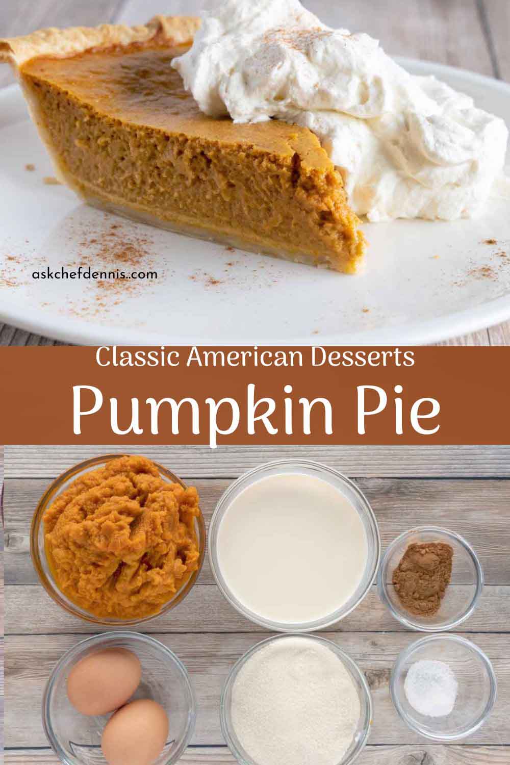 Classic Pumpkin Pie Recipe | Chef Dennis