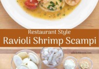 pinterest images for shrimp and ravioli scampi