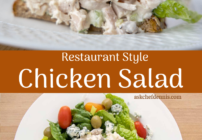 pinterest image for chicken salad