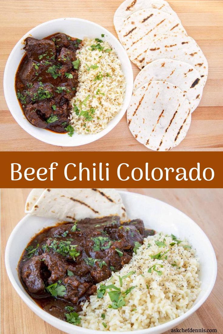 Authentic Chile Colorado Recipe - Chef Dennis