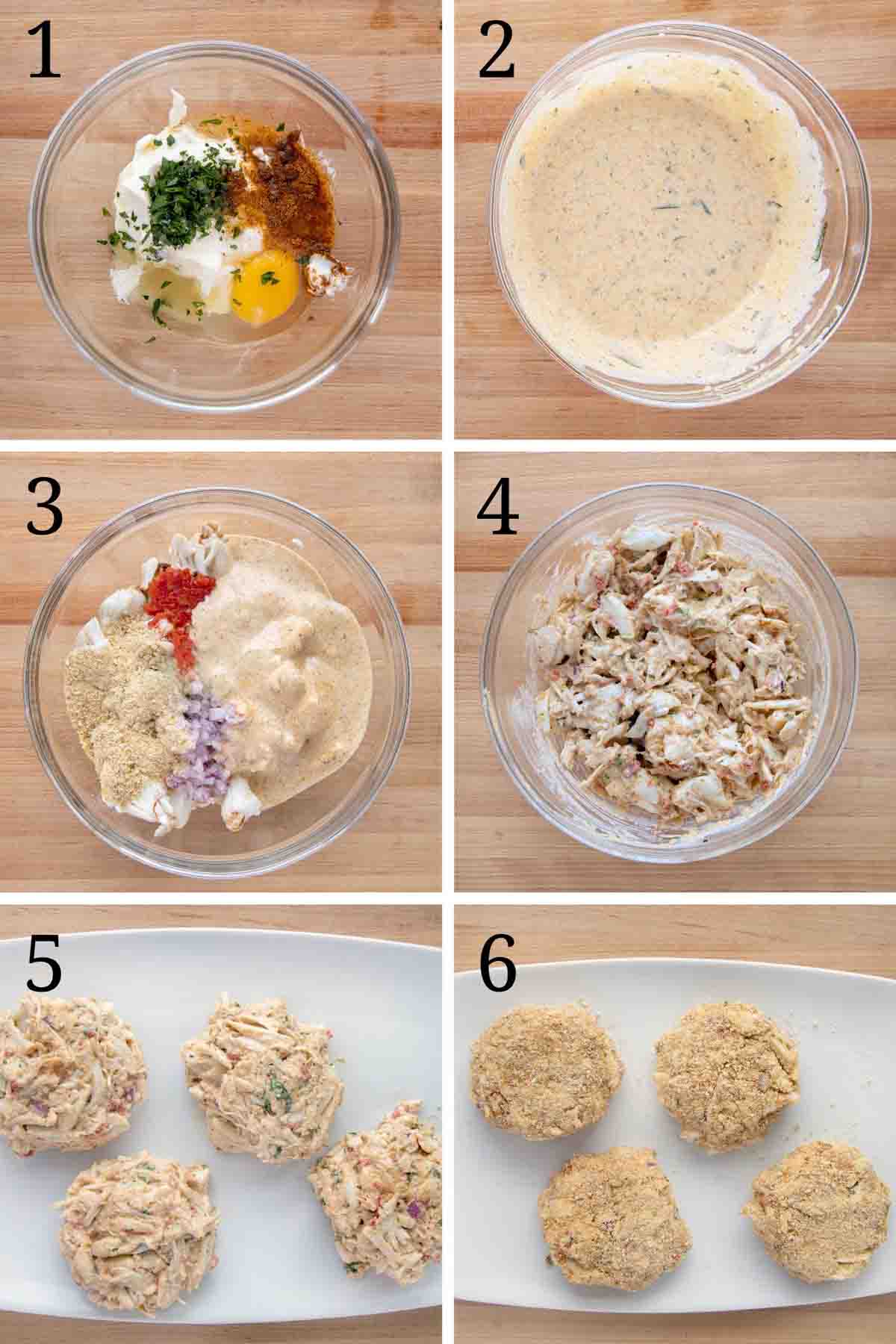 Collage showing how to make the recipe.