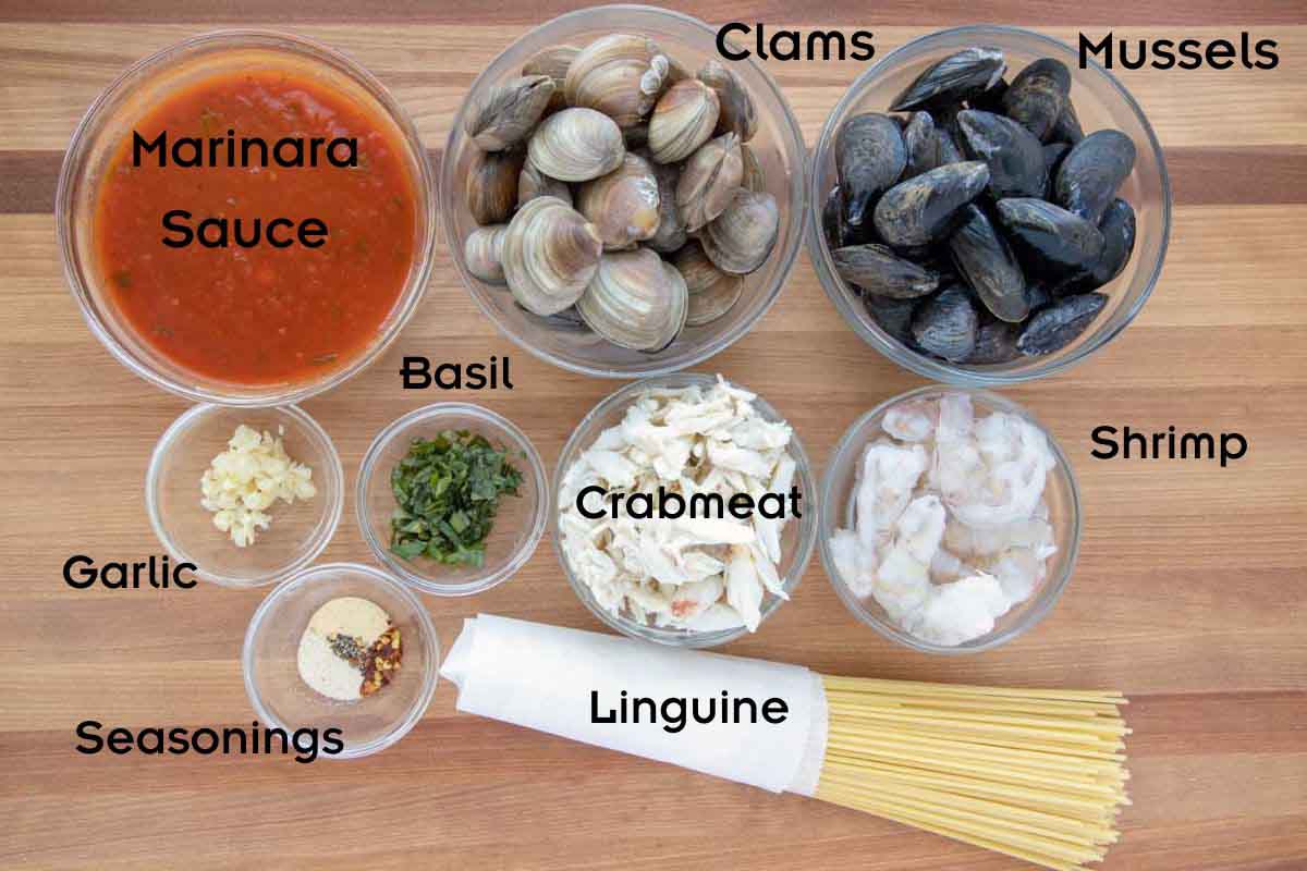 Ingredients to make the reicpe.