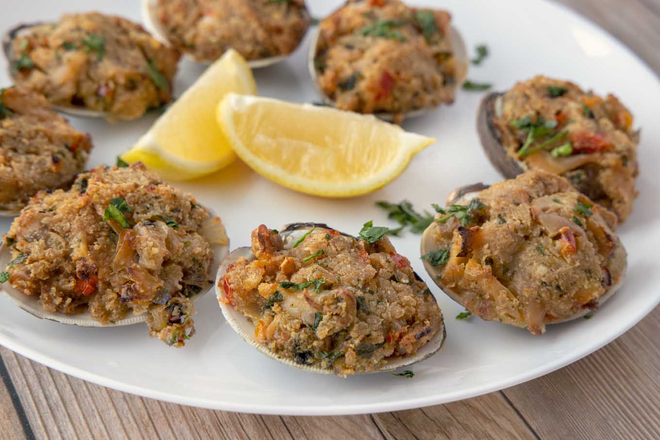 Baked Stuffed Clams