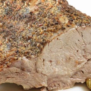 rack of pork with end cut off