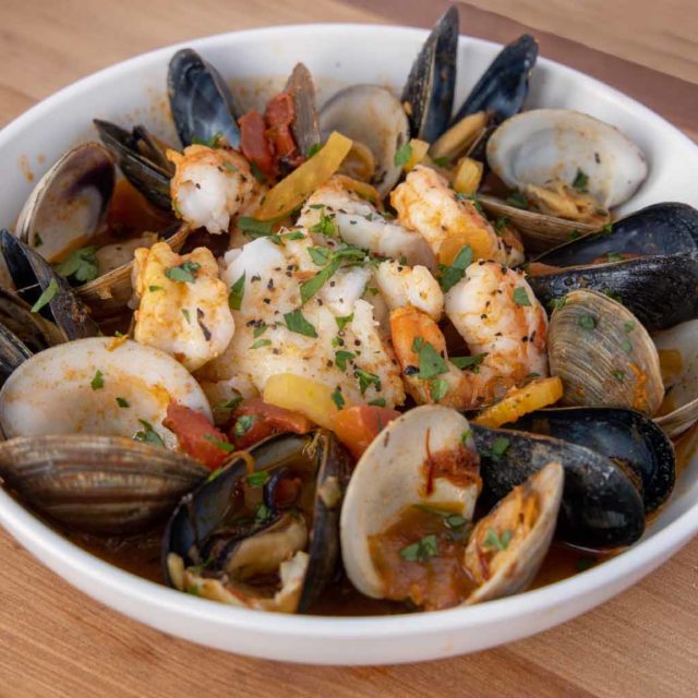 Spanish Seafood Stew Recipe | Chef Dennis