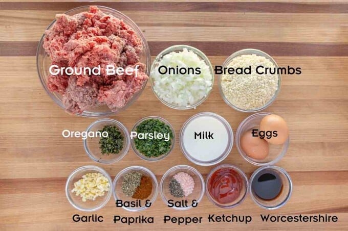 Ingredients to make the recipe.