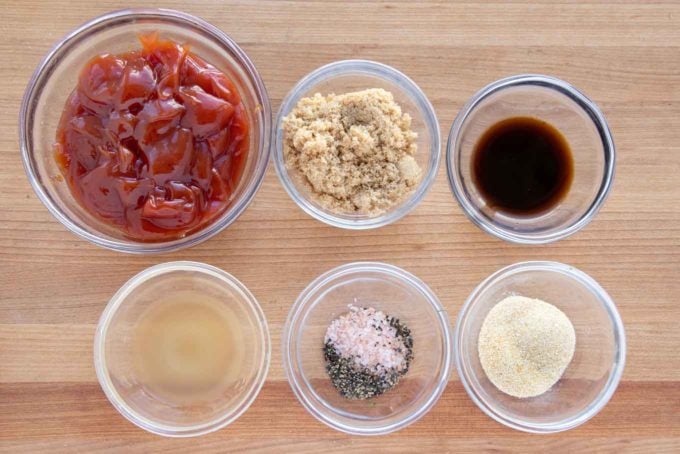 ingredients to make glaze in glass bowls