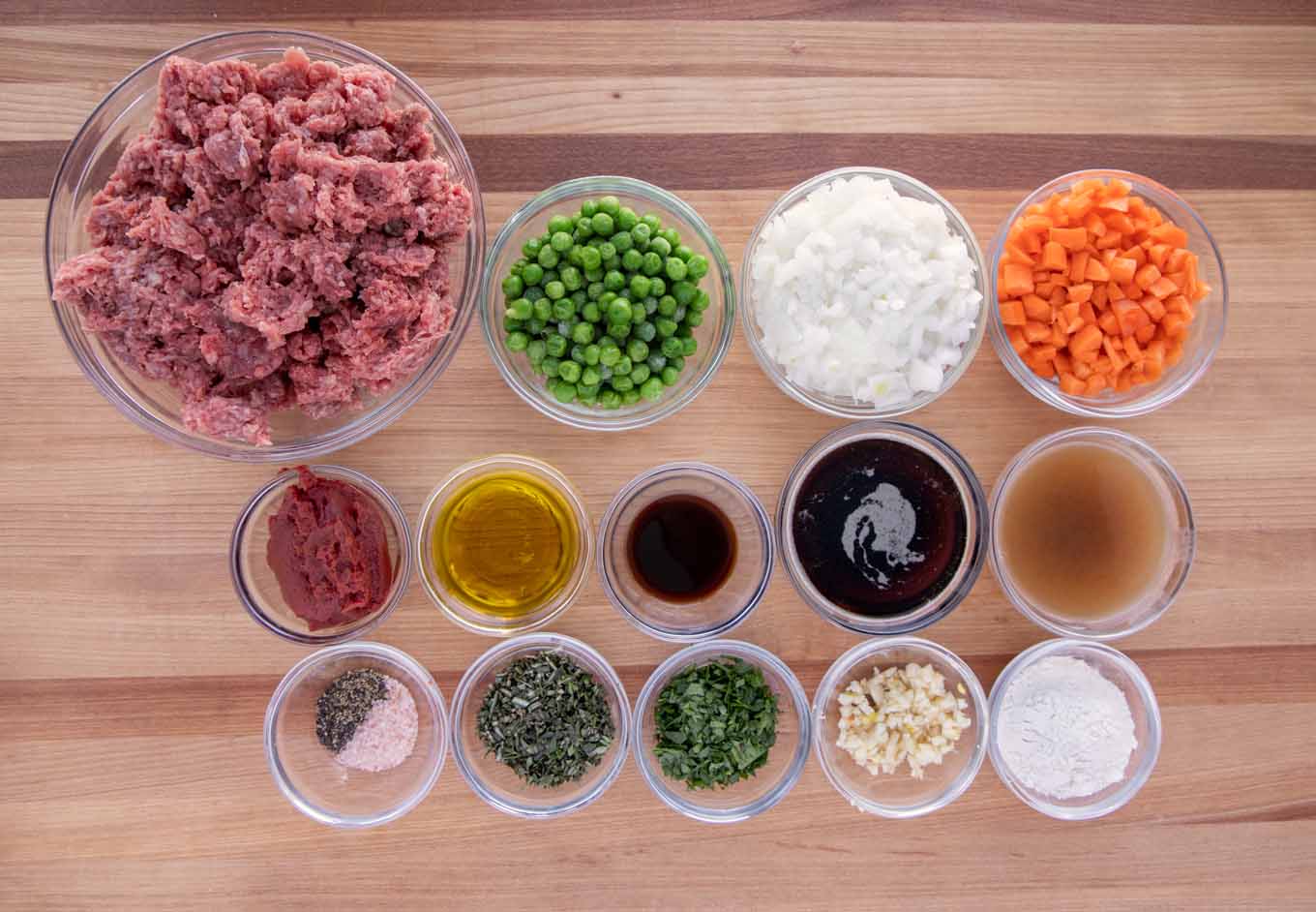 Ingredients to make recipe.