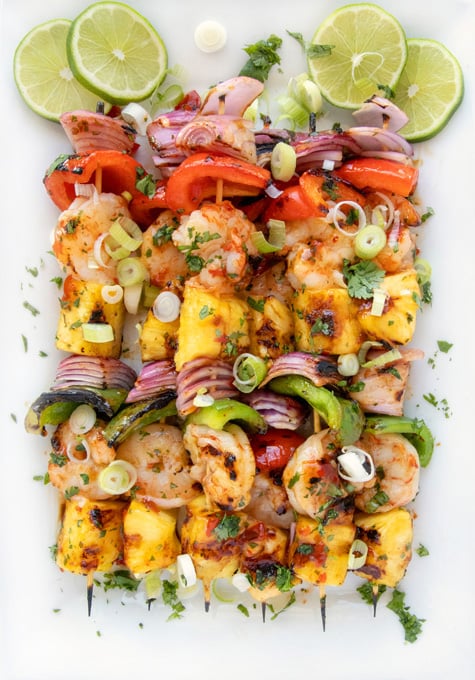 Grilled Shrimp and Pineapple Skewers Recipe