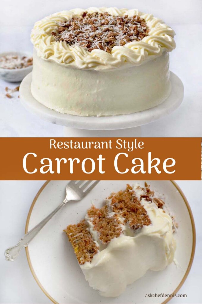 Pinterest images for carrot cake