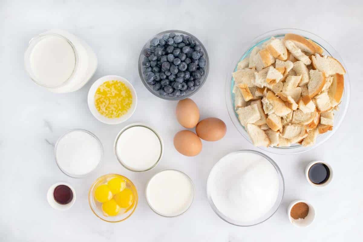 Ingredients for recipe