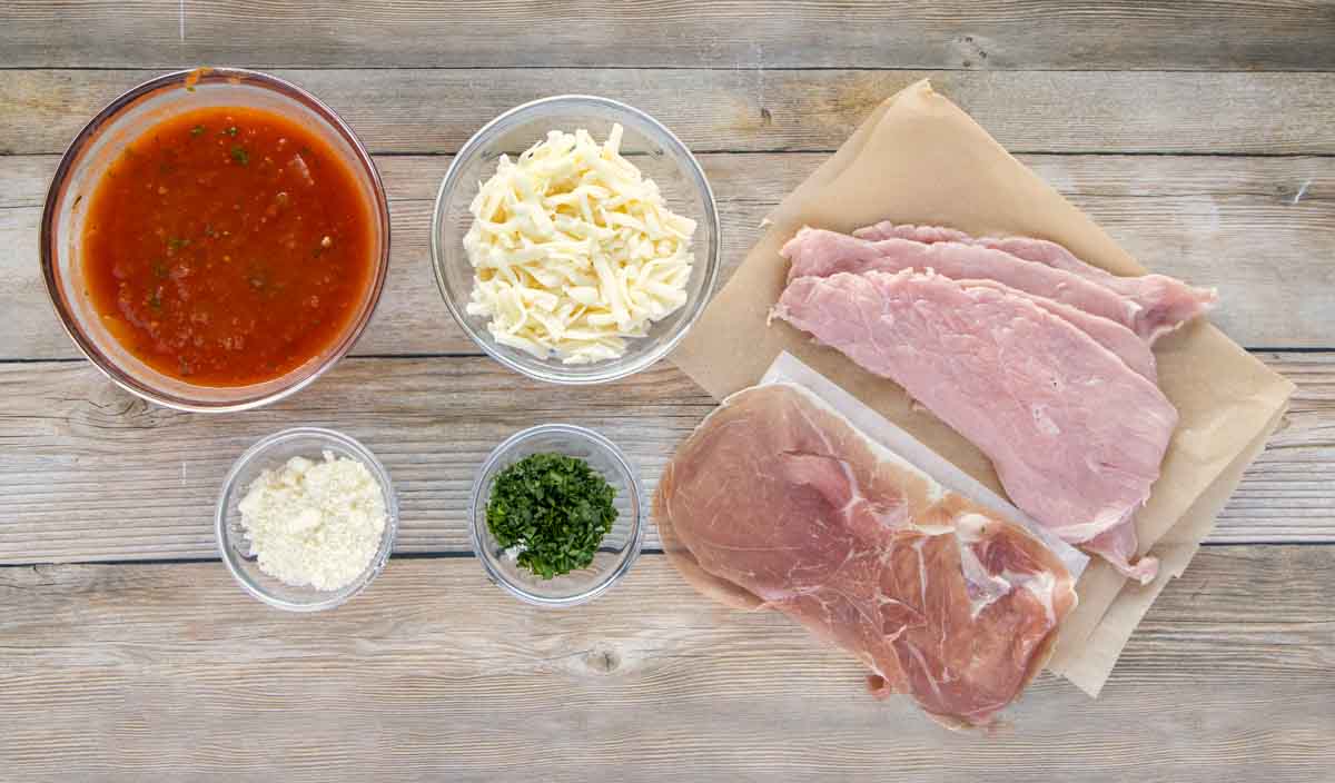 ingredients to make veal parm